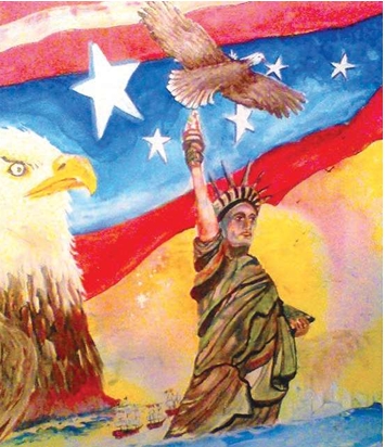 Lady Liberty<br />
By William Shepherd<br />
VA Medical Center — Wichita, Kan.